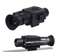 SUZLAZYR NK008 Day Night Vision Scope, Caméra monoculaire Numérique HD 1080p et lunette de pointage, Zoom Numérique 5X, Illuminateur IR 850 Intégré pour la Chasse