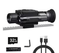 SUZLAZYR NK008 Viseur télescopique de vision nocturne pour chasse, caméra monoculaire infrarouge HD 1080p, illuminateur infrarouge 850 n.1 intégré, zoom numérique 5X