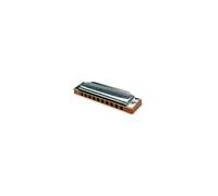 Suzuki 1072G Folkmaster Harmonica en sol 10 Trous Argenté