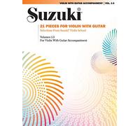 Alfred Music – Suzuki: 21 pièces pour violon avec guitare
