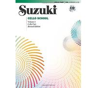 Suzuki Cello School Cello Part & CD, Volume 1 (Revised Edition) by Shinichi Suzuki (2014-02-01)