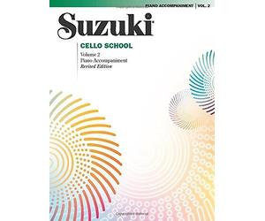 Suzuki Cello School, Piano Accompaniment: Volume 2 by Staff, Alfred Publishing (2000) Paperback