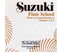 Suzuki Flute School: Piano Accompaniments to Volumes 1 & 2 (Suzuki Method) (CD-Audio) - Common