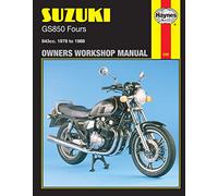 Suzuki GS850 Fours Owners Workbook Manual, No. 536: '78 to '88