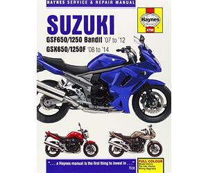 [(Suzuki GSF650/1250 Bandit & GSX650/1250F Service & Repair Manual: 2007-2013)] [ By (author) Phil Mather ] [September, 2014]