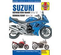 Suzuki Gsf650/1250 Bandit,gsx650f, '07-'14 Haynes Repair Manual