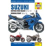 Suzuki GSF6501250 Bandit GSX6501250F 0714 Haynes Repair Manual by Phil Mather Inconnu (Auteur)