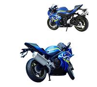 Suzuki GSX-R1000 1:12 Réservoir De Carburant En Alliage Moulé Sous Pression Modèle Réduit De Moto Réplique De Moto Sportive Accessoire Photographique Cadeau(Blue)