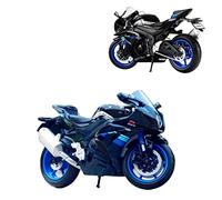 Suzuki GSX-R1000 1:12 Réservoir De Carburant En Alliage Moulé Sous Pression Modèle Réduit De Moto Réplique De Moto Sportive Accessoire Photographique Cadeau(Black)