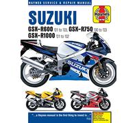 Suzuki Gsx-R600 (01 - 03), Gsx-R750 (00 - 03), Gsx-R1000 (01 - 02) Haynes Repair Manual