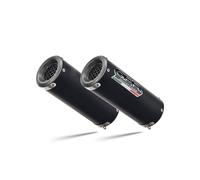 Suzuki GSXR 1000 K9 2009-2011 Échappement GPR Double Slip-On M3 Titane Noir