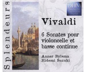Suzuki, Hidemi - Vivaldi - Six sonates pour violoncelle et basse continue