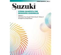 SUZUKI / KNAUS JOSEPH - STRING QUARTET FOR BEGINNING ENSEMBLES VOL.2