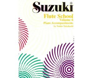Suzuki Method( Flauto - Suzuki Flute School 6 Pf Acc.