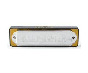 Suzuki MR200A Harpmaster Harmonica diatonique en la 10 Trous Chrome