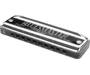 Suzuki MR250B Bluesmaster Harmonica diatonique en si 10 Trous Chrome