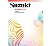 Suzuki piano school 4 rev intl pf bk livre sur la musique