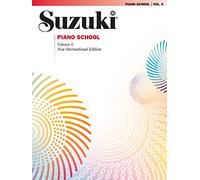 Suzuki piano school 6 rev intl pf bk livre sur la musique