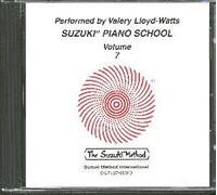Suzuki Piano School CD, Volume 7 CD Piano Performed by Valery Lloyd-Watts