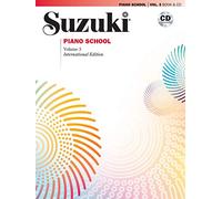 Suzuki piano school new international edition piano - volume 3 (book and cd) piano+cd