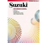 École Suzuki de flûte à bec – Partition pour alto ou soprano (6) – Alfred Music