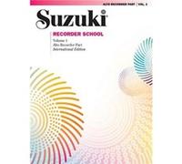 SUZUKI RECORDER SCHOOL VOL1 ALTO by Shinichi Suzuki Katherine White Paperback Book Haydon (Auteur)