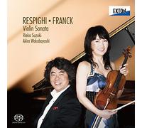 SUZUKI RIEKO WAKABAY - Respighi: Violin Sonata. Franclin Sonata. Etc. (Hq Hybrid Cd)