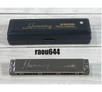 SUZUKI SU-21 HUMMING G# Clé 21 trous Tremolo Harmonica du Japon