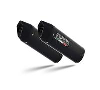 Suzuki SV1000 SV1000S 2003-2008 Échappement GPR Double Bolt-on Furore Nero