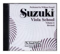 Suzuki Viola School Volume 6 - Compact Disc (Preucil)