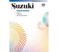 Shinichi Suzuki – Suzuki Violin School: Violin Part (1) – Édition internationale – Livre + CD