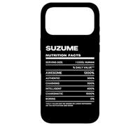 Suzume Valeur Nutritive Nom Drôle Coque pour iPhone 17 Pro Max