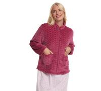 Suzy & Me Veste de lit zippée en relief pour femme Motif cœur
