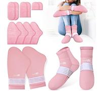 SuzziPad Chaussettes et gants de thérapie par le froid pour chimiothérapie, neuropathie, chimiothérapie indispensables pour les femmes, idéales pour soulager la chimiothérapie, la fasciite plantaire,