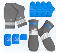 SuzziPad Gants froids et chaussettes pour chimiothérapie, blocs de glace pour mains et pieds, ensemble de soins rafraîchissants pour femmes et hommes, S/M