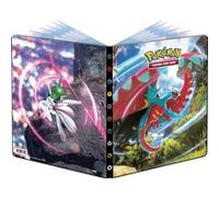 Ultra Pro – Cahier range cartes Pokémon Nouveau Bloc Ecarlate et Violet 04 – A4 9 cases