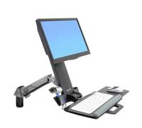 Ergotron Styleview Sit-Stand Combo Arm 61 cm (24") Mur Aluminium