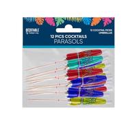 SV SURPRISEZ-VOUS - 12 Piques À Cocktail Parasol Multicolore