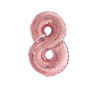 SV SURPRISEZ-VOUS - Ballon Aluminium Chiffre 8 36CM Rose Gold