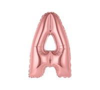SV SURPRISEZ-VOUS - Ballon Aluminium Lettre A 36CM Rose Gold
