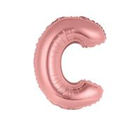 SV SURPRISEZ-VOUS - Ballon Aluminium Lettre C 36CM Rose Gold