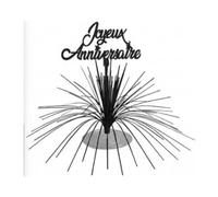 SV SURPRISEZ-VOUS - Centre DE Table Fontaine Anniversaire 27CM Noir