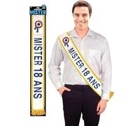 ECHARPE MISTER 18 ANS BLEUE