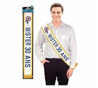 SV SURPRISEZ-VOUS - ECHARPE MISTER 30 ANS BLEUE