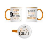 SV SURPRISEZ-VOUS - MUG CÉRAMIQUE VIVE LA RETRAITE DÉPART 355ML