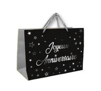 SV SURPRISEZ-VOUS - Sac Cadeau 30X25CM Argent