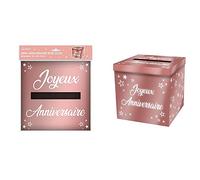 urne anniversaire or rose métal - surprisez vous urnem00rg Rose