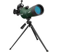 SV28 Longue Vue 20-60x60 Bak4 Prisme Imperméable Telescope Monoculaire Champ de Vision 40-20m/1000m Longue Vue Tir Sportif avec Trépied Adaptateur Téléphone pour Observation des Oiseaux