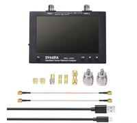 SV4401A Analyseur de réseau vectoriel portatif, VNA 50 KHz-4,4 GHz, plage dynamique 100 dB, écran tactile de 7", connecteur de type N, USB-C, batterie intégrée