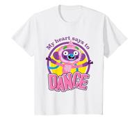 Svadi Le Singe Que Mon cœur Dit aux Enfants de Dance Yoga T-Shirt